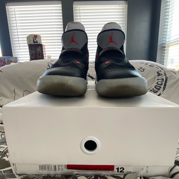 COPY - Nike Air Jordan XXXIII (33) SE Black/Cement Size 12M - Picture 10 of 11